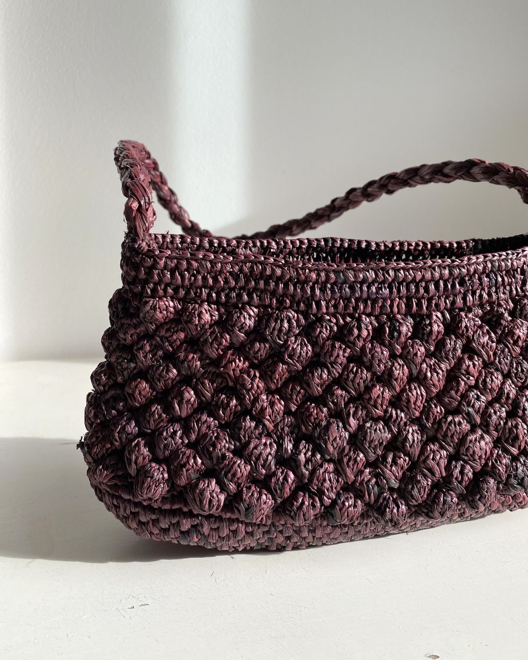 PETIT SAC EN RAPHIA BAO