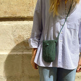 POCHETTE DE TÉLÉPHONE ALOHA VERT