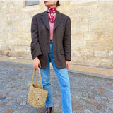 SAC CABAS PALMETA THÉ