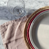 SET DE TABLE ÉCLIPSE FRAMBOISE