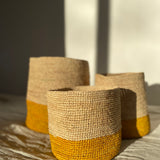 Paniers TRIO TANA curcuma