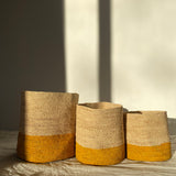 Paniers TRIO TANA curcuma