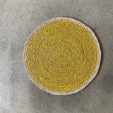 SET DE TABLE CÉLESTE JAUNE