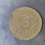 SET DE TABLE ASTRÉE JAUNE