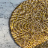 SET DE TABLE ASTRÉE JAUNE