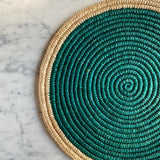 SET DE TABLE ÉCLIPSE VERT