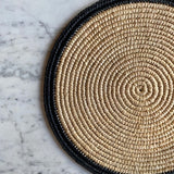 SET DE TABLE SATURNE NOIR