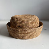 CHAPEAU EN RAPHIA MARIN THÉ