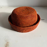 CHAPEAU EN RAPHIA MARIN SIENNE