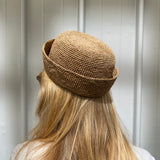 CHAPEAU EN RAPHIA MARIN THÉ