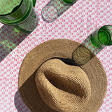 CHAPEAU EN RAPHIA PANAMA THÉ