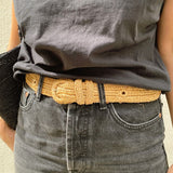 CEINTURE EN RAPHIA KIBA THÉ