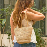 SAC CABAS PALMETA NATUREL