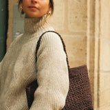 SAC CABAS PIÑA CHOCOLAT