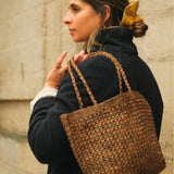 SAC CABAS PIÑA TABAC