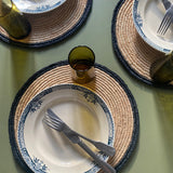 SET DE TABLE SATURNE NOIR