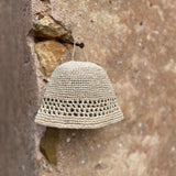 Suspension en raphia naturel fait main, MINI JIRO