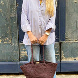 SAC CABAS VANINA CHOCOLAT