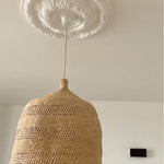 suspension naturelle en raphia fait main, BIG JIRO