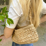 petit sac en crochet boules, BAO thé