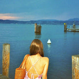 SAC CABAS PALMETA CANNELLE