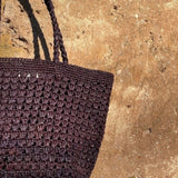 SAC CABAS PIÑA CHOCOLAT