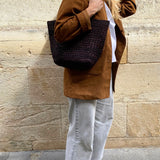 SAC CABAS PIÑA CHOCOLAT