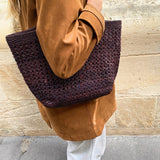 SAC CABAS PIÑA CHOCOLAT