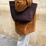 SAC CABAS PIÑA CHOCOLAT