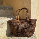 SAC CABAS PIÑA TABAC