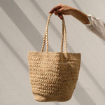 Sac cabas en raphia naturel – SINY