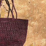 SAC CABAS PIÑA BORDEAUX