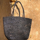 SAC CABAS PIÑA NOIR