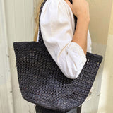 SAC CABAS PIÑA NOIR