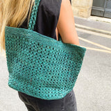 SAC CABAS PIÑA VERT