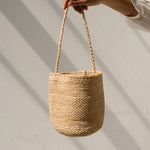 Sac seau en raphia naturel fait main – SINY