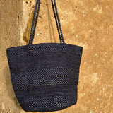 Sac seau en raphia marine fait main – BIG SINY