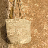 Sac seau en raphia naturel fait main – BIG SINY