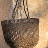 Sac seau en raphia fait main – BIG SINY tabac