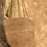 Détails du sac seau en raphia fait main – BIG SINY thé