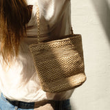 SINY, Petit Sac Seau en Raphia