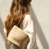 SINY, Petit Sac Seau en Raphia